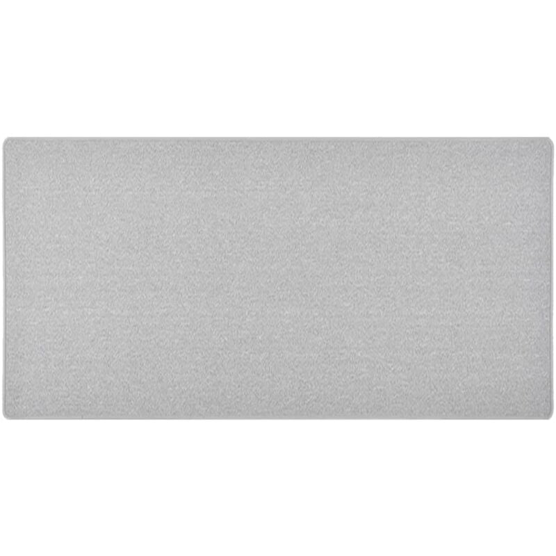 foto del prodotto tappeto corsia grigio chiaro 80x150 cm vidaxl