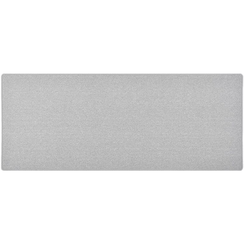 foto del prodotto tappeto corsia grigio chiaro 80x200 cm vidaxl