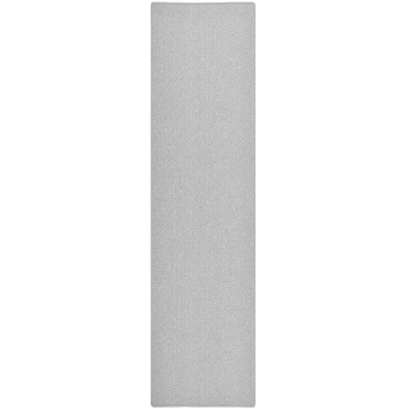 foto del prodotto tappeto corsia grigio chiaro 80x300 cm vidaxl