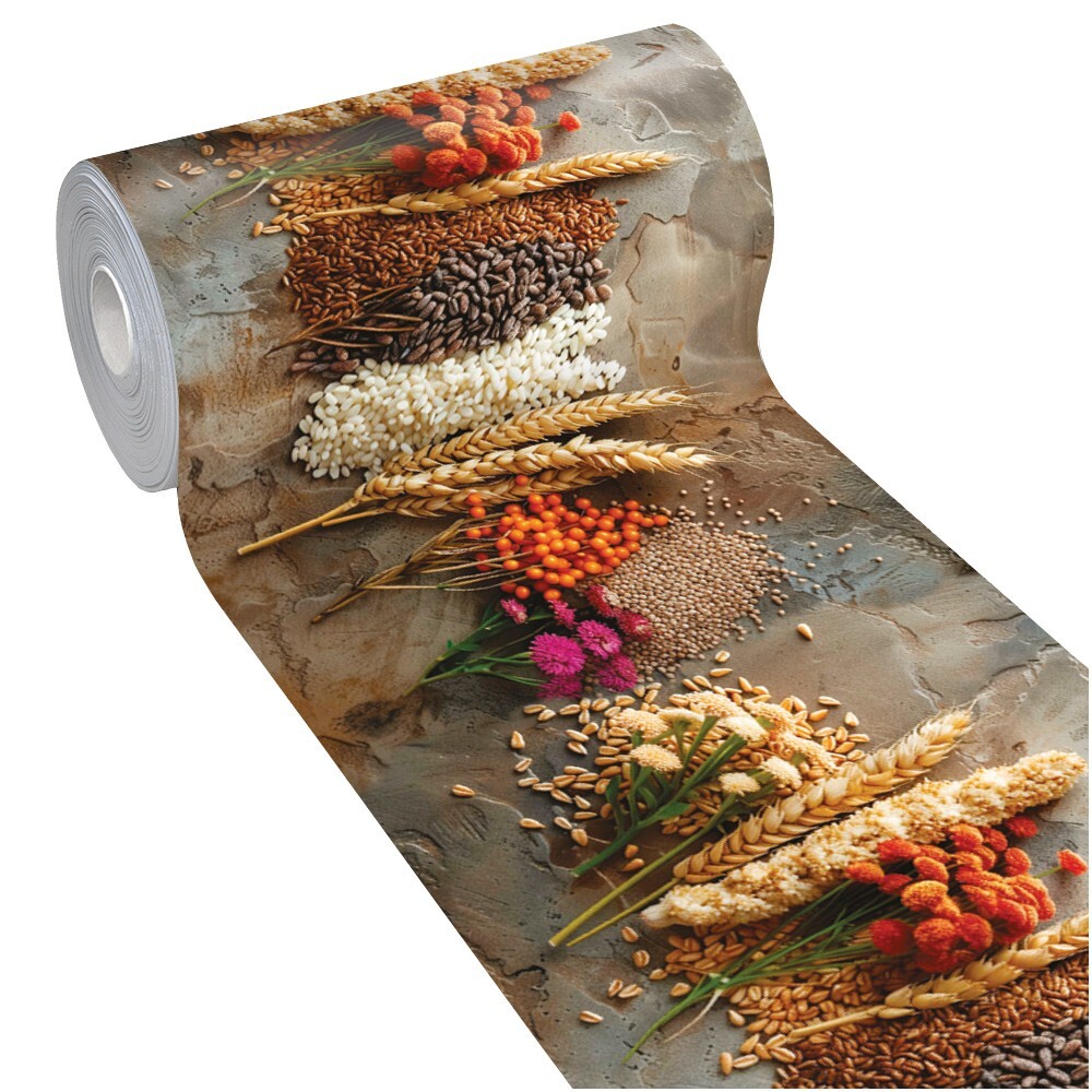foto del prodotto tappeto cucina gomma pvc 51x250 cm antimacchia passatoia antiscivolo antisfilo lavabile dis a