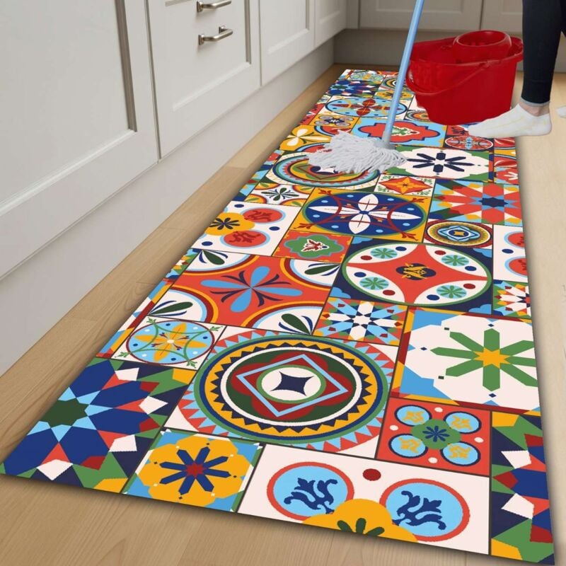 foto del prodotto tappeto cucina lavabile antiscivolo alby passatoia vari colori ab147 120cm