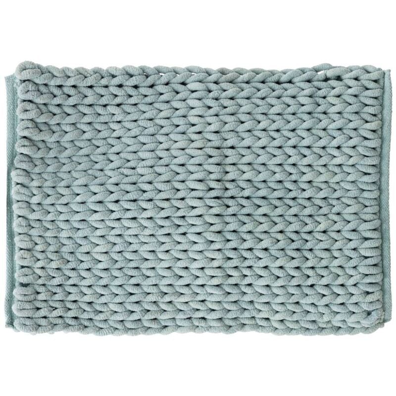 foto del prodotto tappeto da bagno colorama 50x75cm artic blue 5five