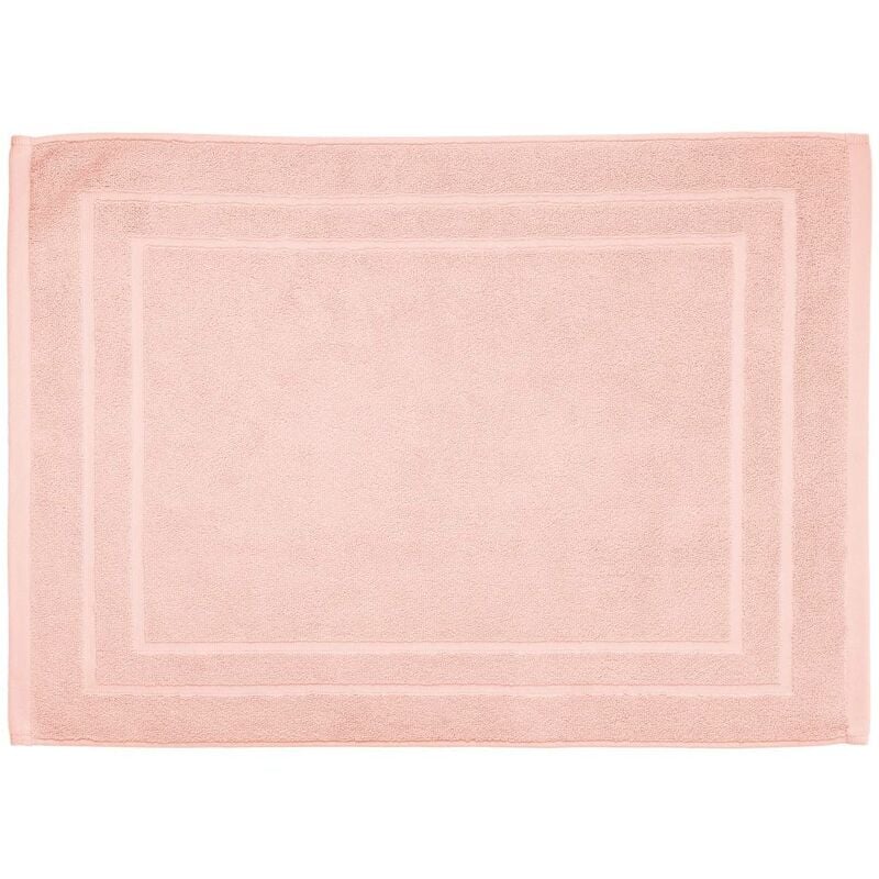 foto del prodotto tappeto da bagno in cotone rosa 50x70cm atmosphera cr ateur d int rieur