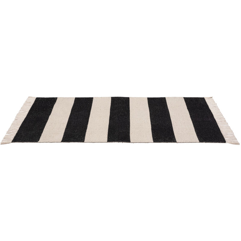 foto del prodotto tappeto da bagno kasi, in cotone riciclato certificato, colore grigio, cotone multicolore wenko