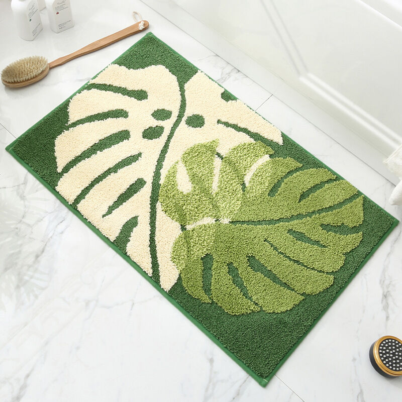 foto del prodotto tappeto da bagno, morbido tappetino da bagno antiscivolo in microfibra 16 x24 bebusingoto