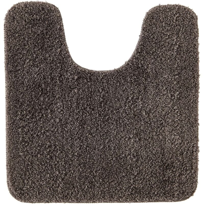 foto del prodotto tappeto da bagno, tappetino antiscivolo lavabile in lavatrice per doccia 50x 50cm marrone