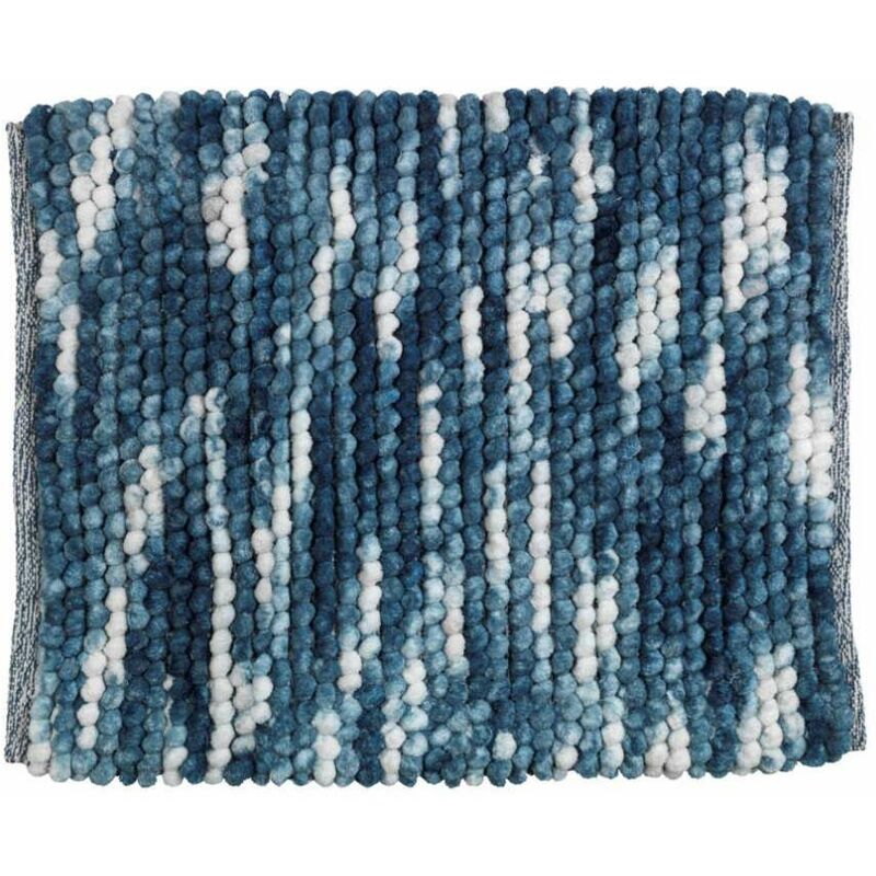foto del prodotto tappeto da bagno urdu 55x65 cm blu