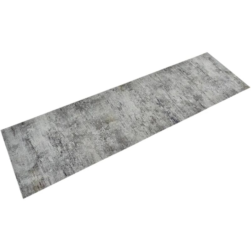 foto del prodotto tappeto da cucina lavabile beton 45x150 cm velluto vidaxl