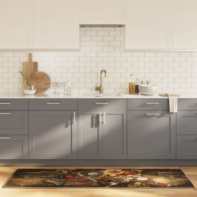foto del prodotto tappeto da cucina multicolore 60x180 cm lavabile antiscivolo vidaxl