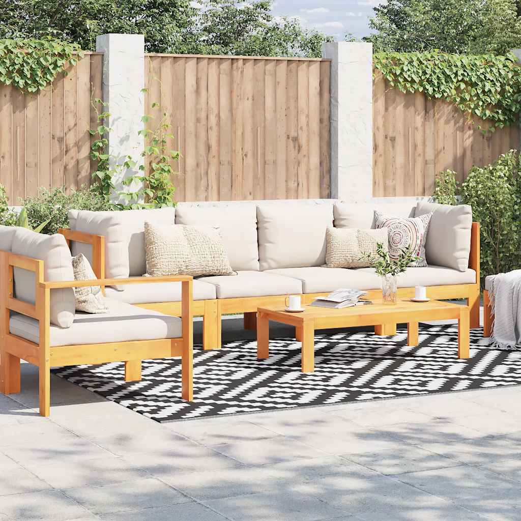 foto del prodotto tappeto da esterni arakil bianco e nero 190x290 cm in pp