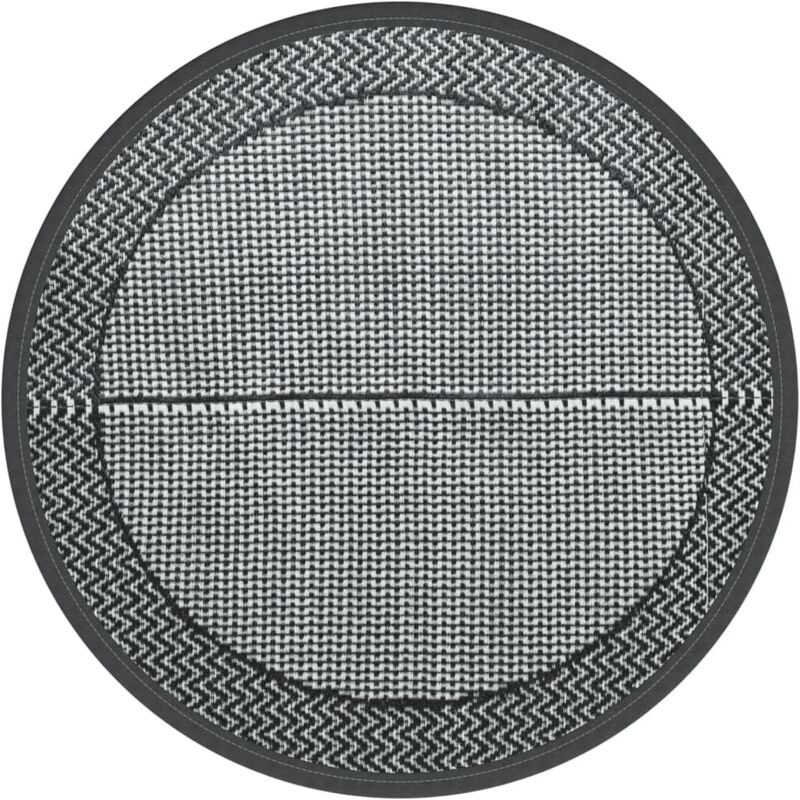 foto del prodotto tappeto da esterno arakil grigio 120 cm in pp - vidaxl