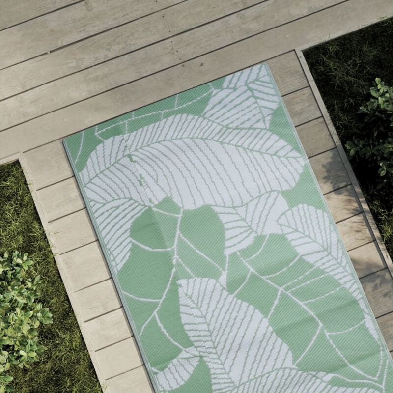 foto del prodotto tappeto da esterno arakil verde 80x150 cm in pp vidaxl