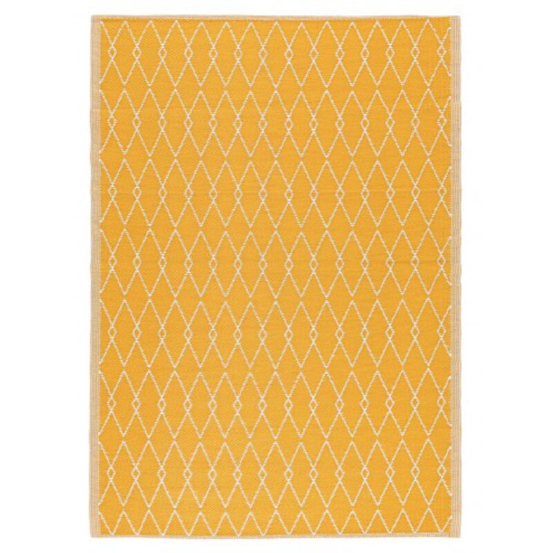 foto del prodotto tappeto da esterno halima polipropilene. 160 x 230 cm -nero