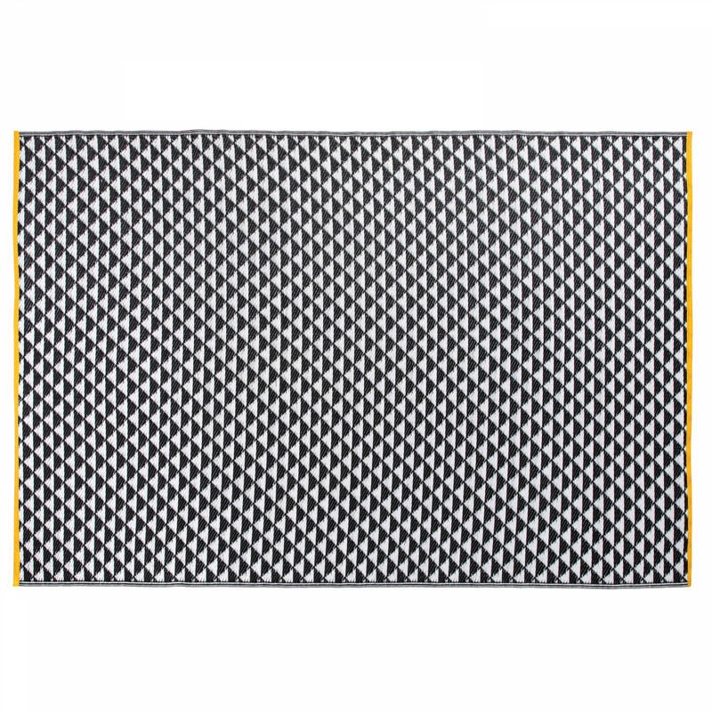 foto del prodotto tappeto da esterno in polipropilene nero 230x160 cm