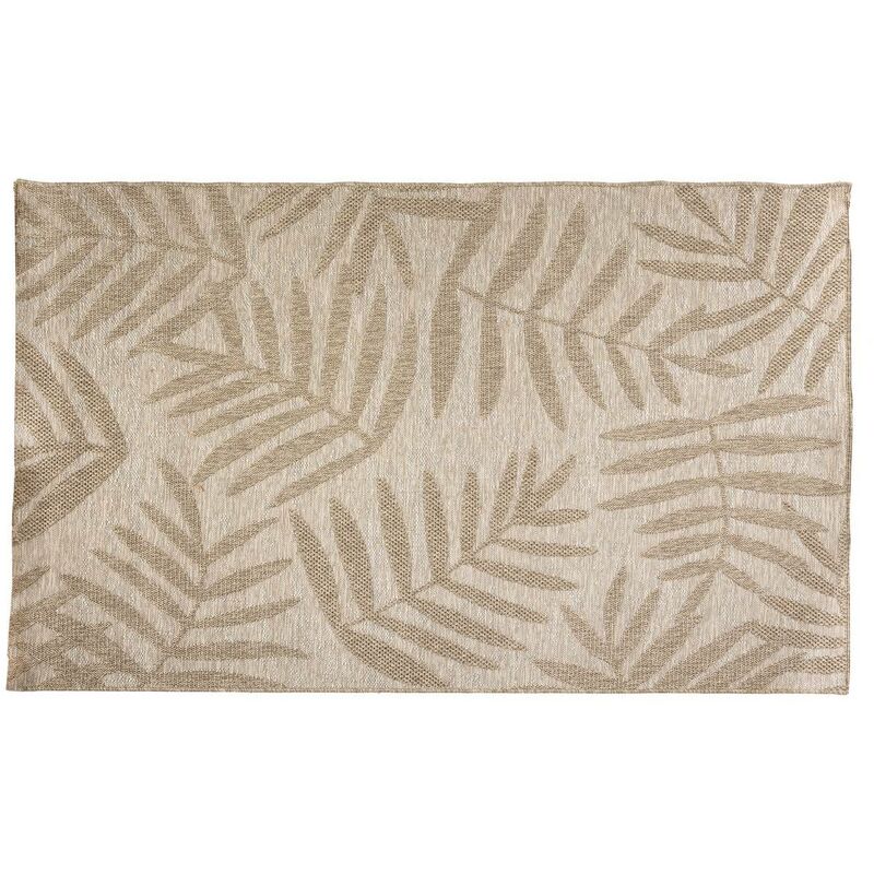foto del prodotto tappeto da esterno interno coya 120x170cm in lino beige atmosphera cr ateur d int rieur