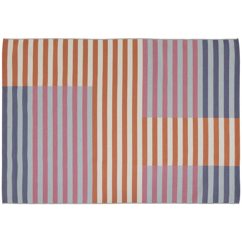 foto del prodotto tappeto da esterno interno ray 120x170cm multicolore atmosphera cr ateur d int rieur