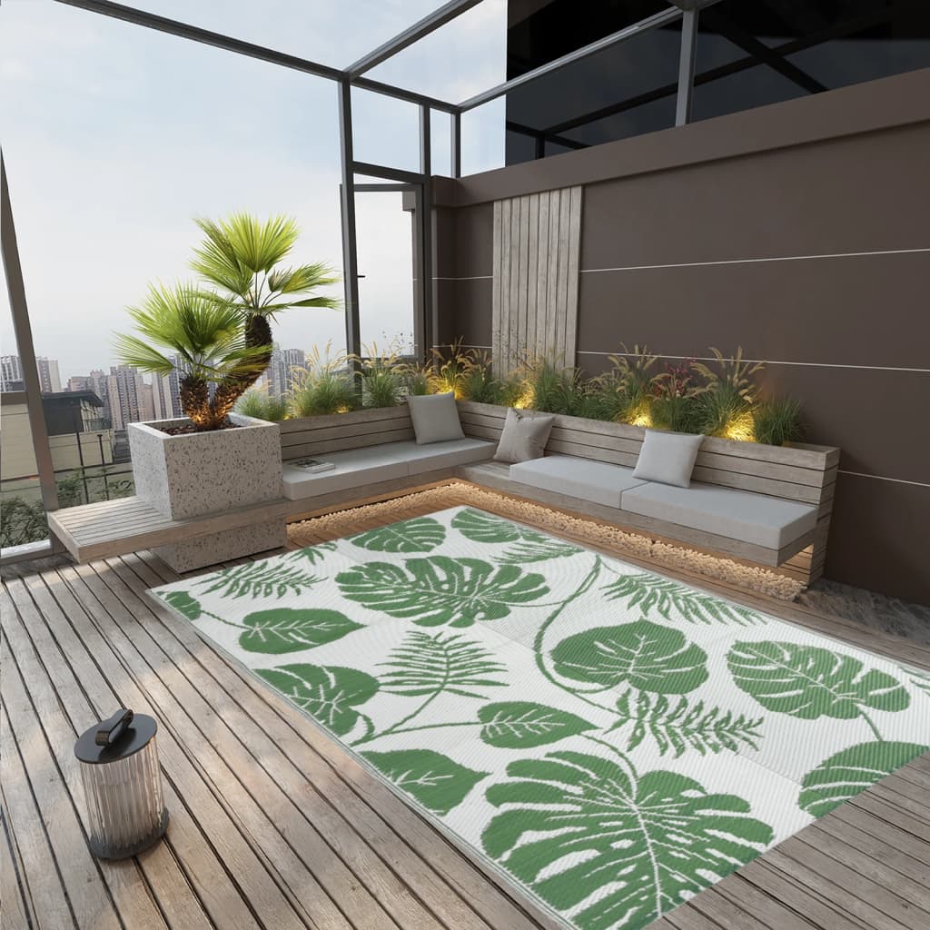 foto del prodotto tappeto da esterno verde 190x290 cm in pp cod mxl 57821