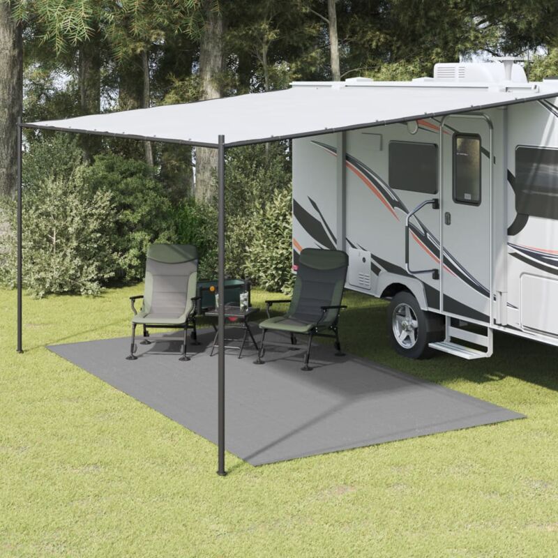 foto del prodotto tappeto da tenda antracite 4,5x2,5 m vidaxl