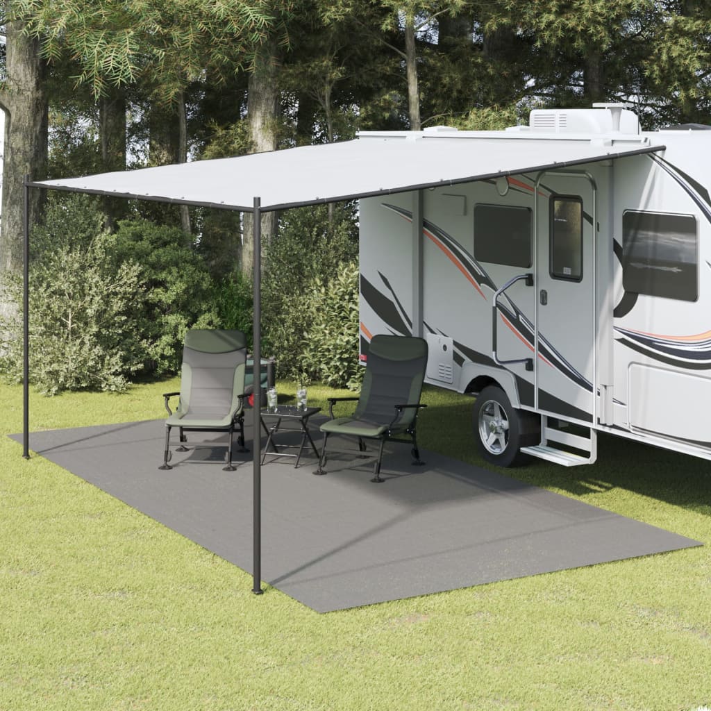 foto del prodotto tappeto da tenda antracite 6x3 m