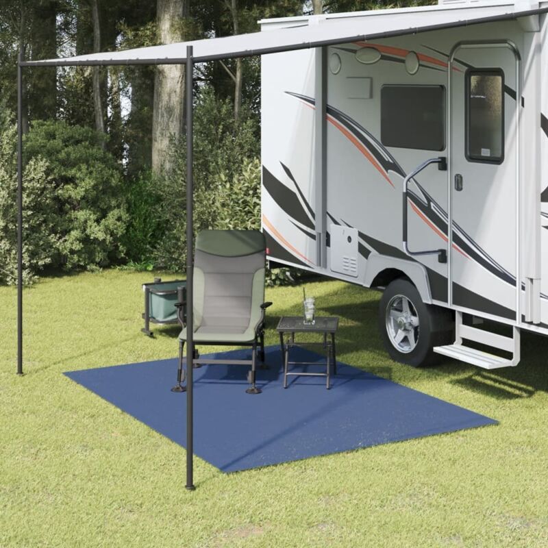 foto del prodotto tappeto da tenda blu 2,5x2 m vidaxl