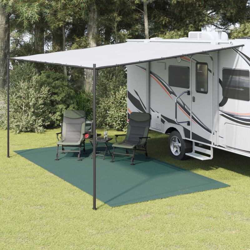foto del prodotto tappeto da tenda verde 5x2,5 m vidaxl