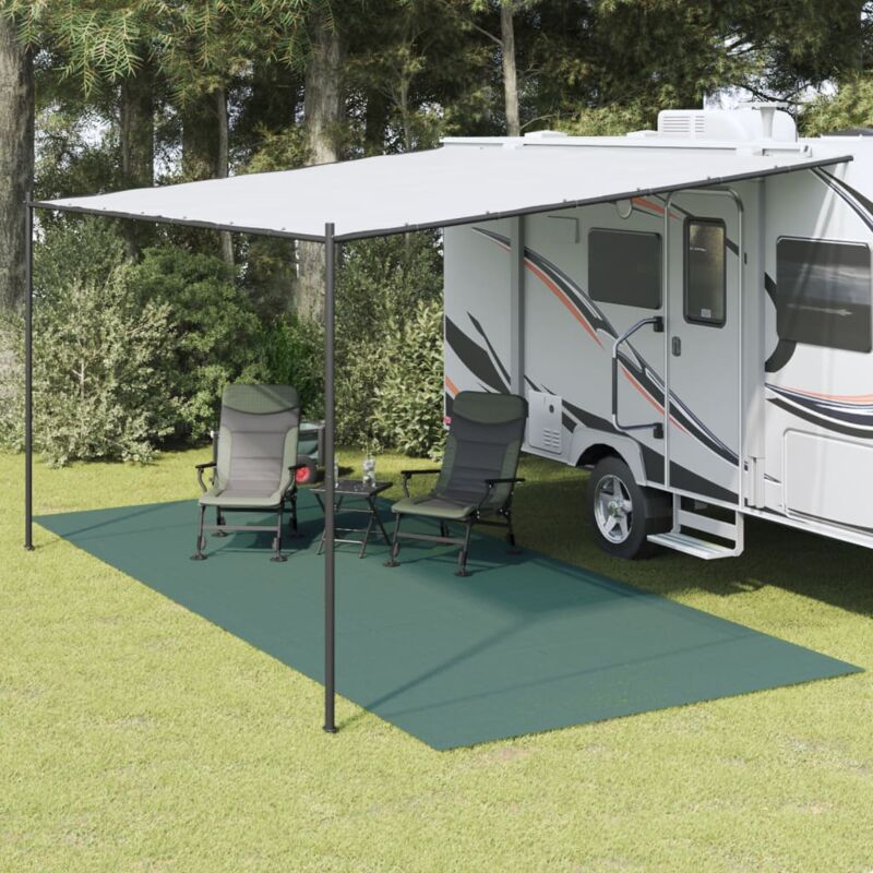 foto del prodotto tappeto da tenda verde 6x2,5 m vidaxl