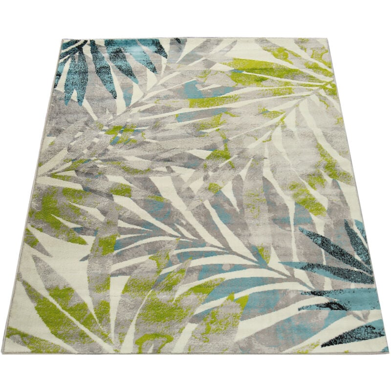 foto del prodotto tappeto di design soggiorno stravagante combinazione di colori floreale multicolore 60x100 cm paco home