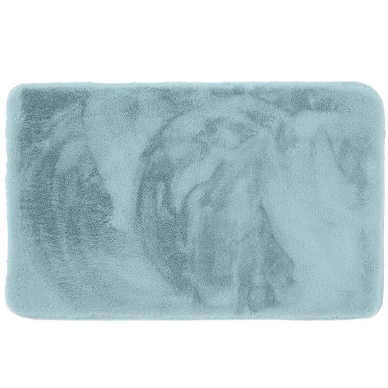 foto del prodotto tappeto doccia antiscivolo verde acqua 45x75 cm antiscivolo