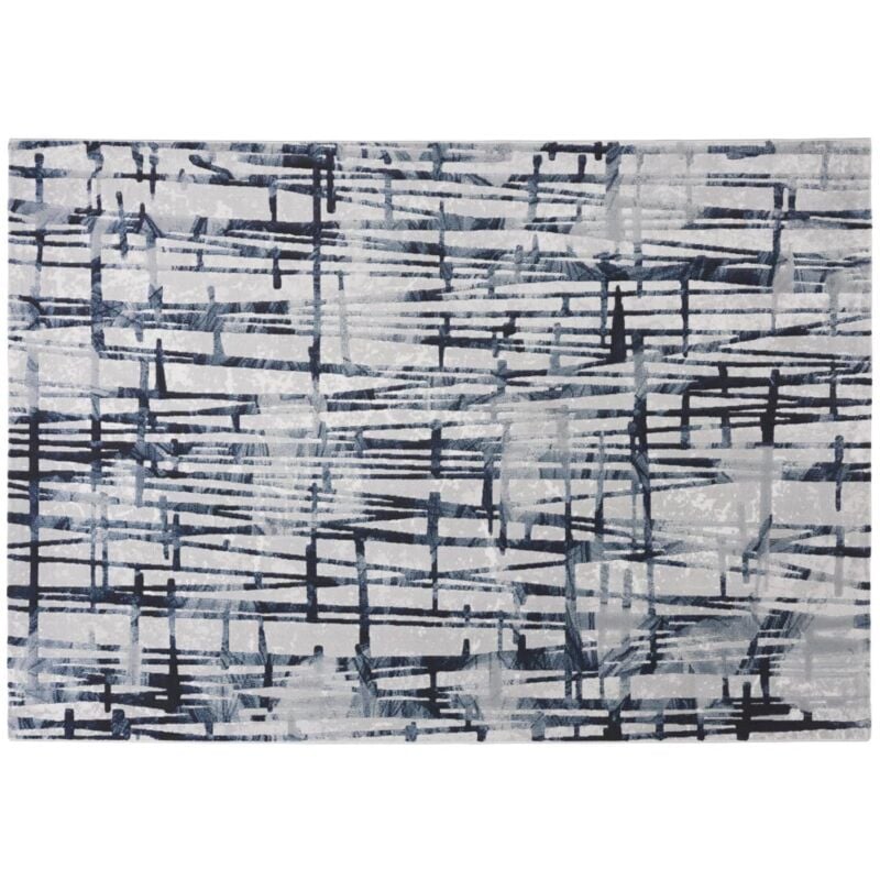 foto del prodotto tappeto double celeste, 110x170 cm