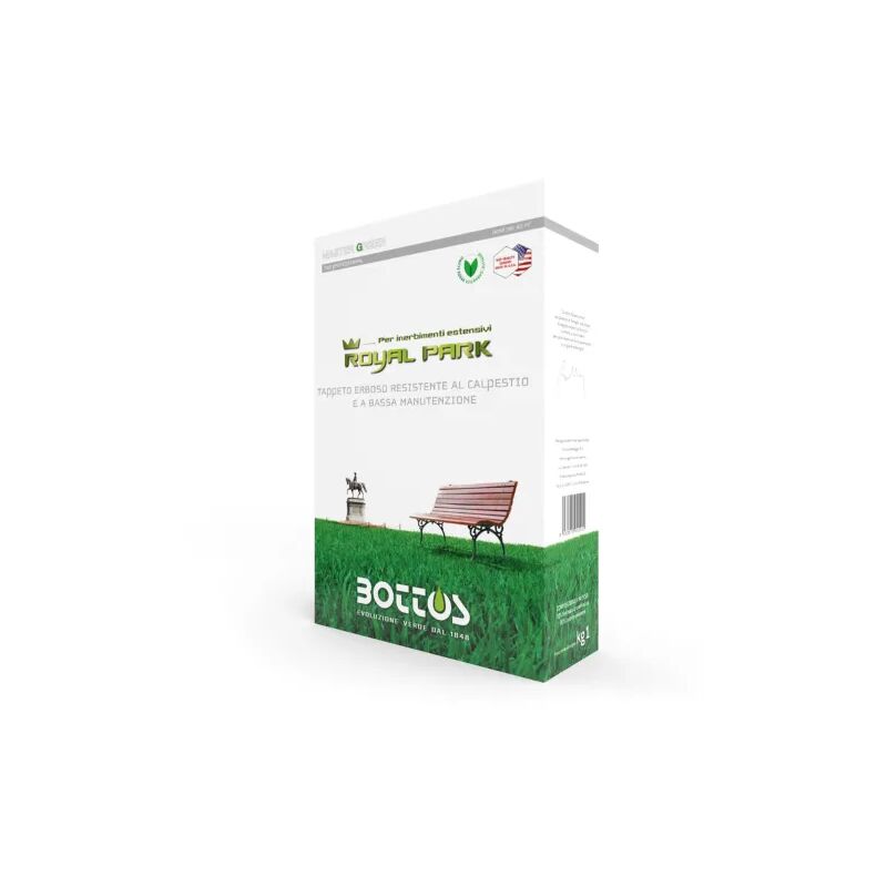 foto del prodotto tappeto erboso royal park bottos 1kg resistente al calpestio bassa manutenzione
