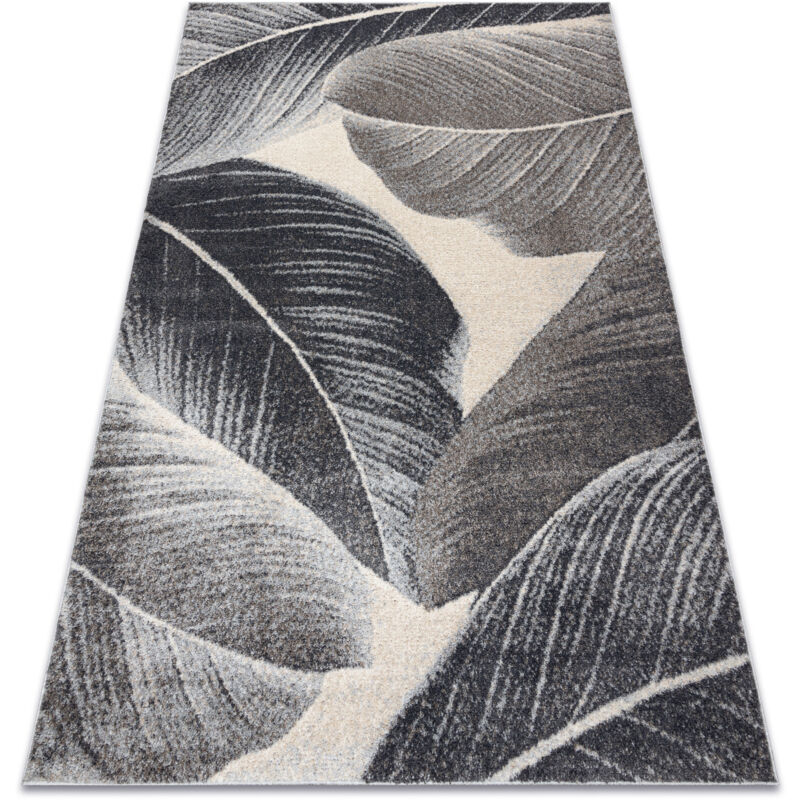 foto del prodotto tappeto fusion 8912 grigio scuro piuma, moderno, astratto grey 140x190 cm