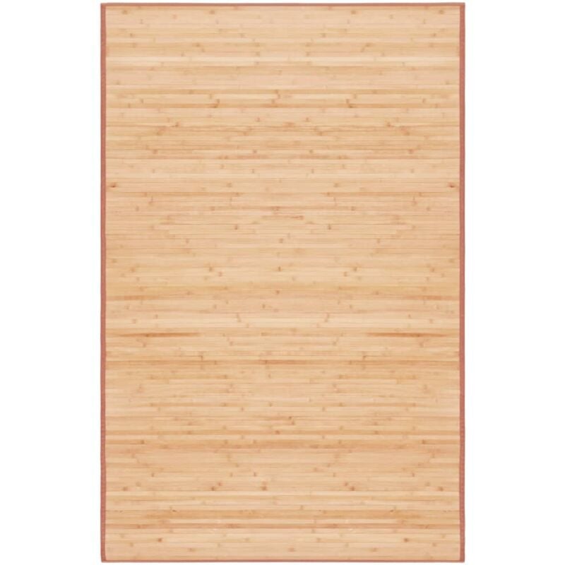 foto del prodotto tappeto in bamb 100x160 cm marrone vidaxl