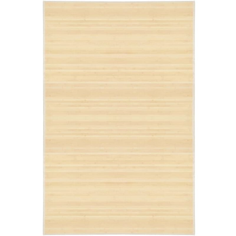 foto del prodotto tappeto in bamb 100x160 cm naturale vidaxl