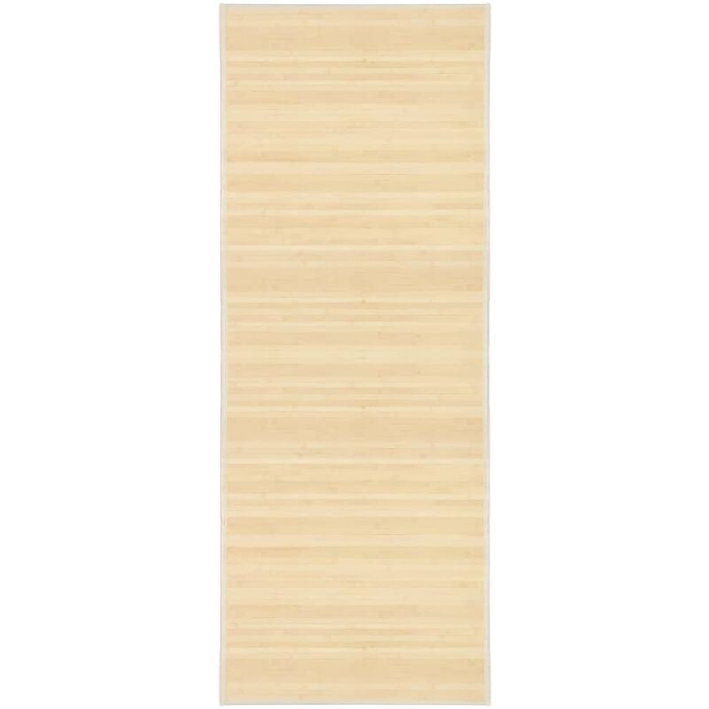 foto del prodotto tappeto in bamb 80x200 cm naturale vidaxl
