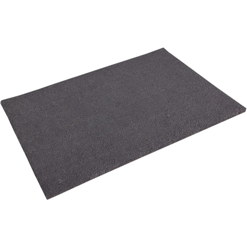 foto del prodotto tappeto in cocco 80x120cm grigio spessore 24 mm