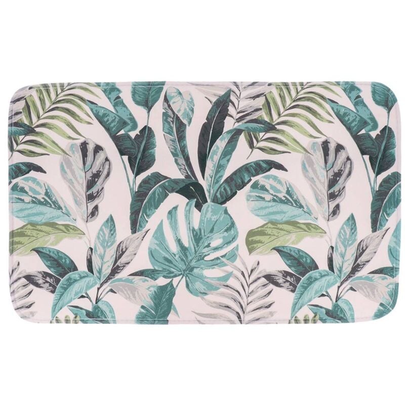 foto del prodotto tappeto in microfibra stampata 45x75 cm giardino d inverno tendance