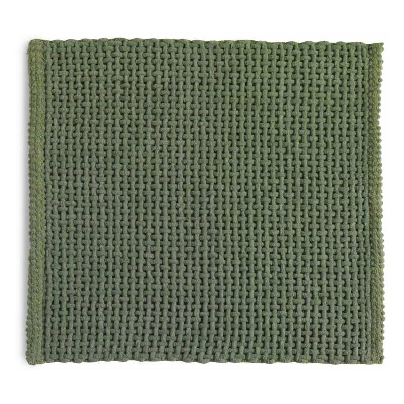foto del prodotto tappeto knot 50x50 verde