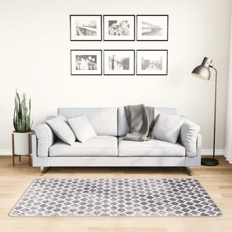 foto del prodotto tappeto lavabile 80x150 cm multicolore antiscivolo vidaxl