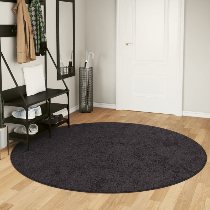 foto del prodotto tappeto lavabile antracite 200 cm antiscivolo vidaxl