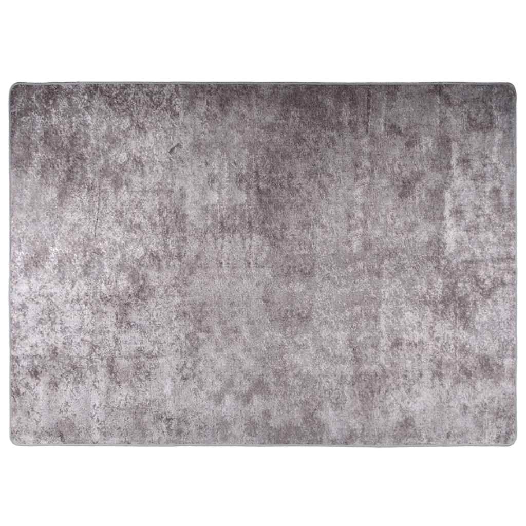 foto del prodotto tappeto lavabile grigio 150x230 cm antiscivolocod mxl 107879