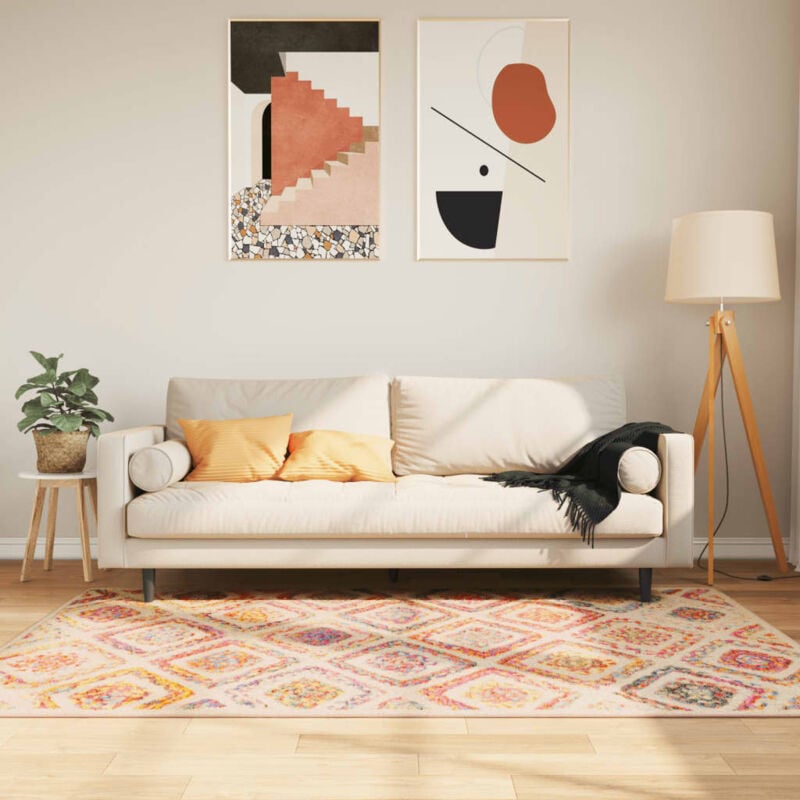 foto del prodotto tappeto lavabile multicolore 120x180 cm antiscivolo vidaxl