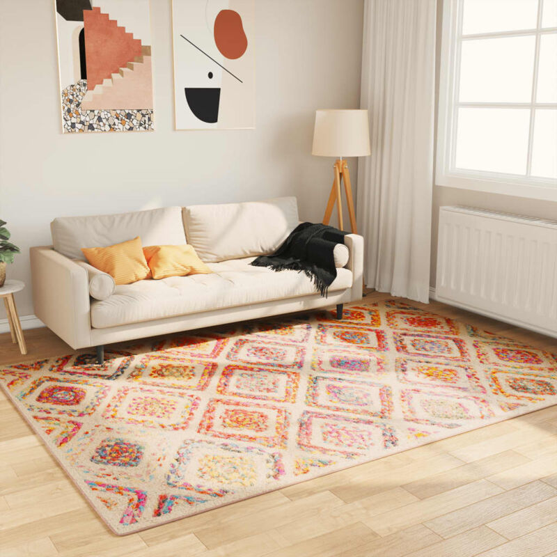 foto del prodotto tappeto lavabile multicolore 160x230 cm antiscivolo vidaxl