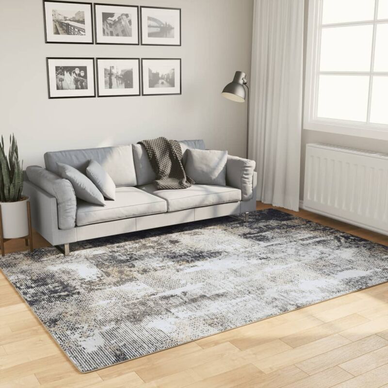 foto del prodotto tappeto lavabile multicolore 160x230 cm antiscivolo vidaxl
