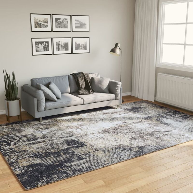 foto del prodotto tappeto lavabile multicolore 190x300 cm antiscivolo vidaxl