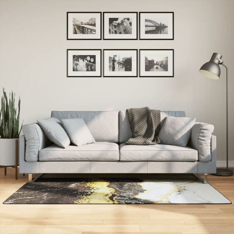 foto del prodotto tappeto lavabile multicolore 80x150 cm antiscivolo vidaxl