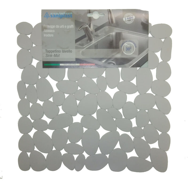 foto del prodotto tappeto lavello 32x32cm sassolini grigio