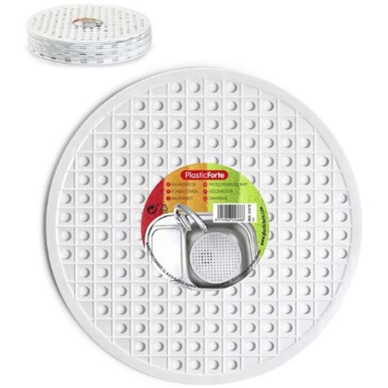foto del prodotto tappeto lavello bianco tondo d32 cm 1187501 pf