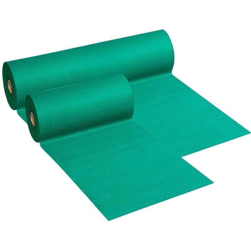 foto del prodotto tappeto moquette verde antiscivolo passatoia evento fiere corridoio negozio marciapiede 100x200 cm