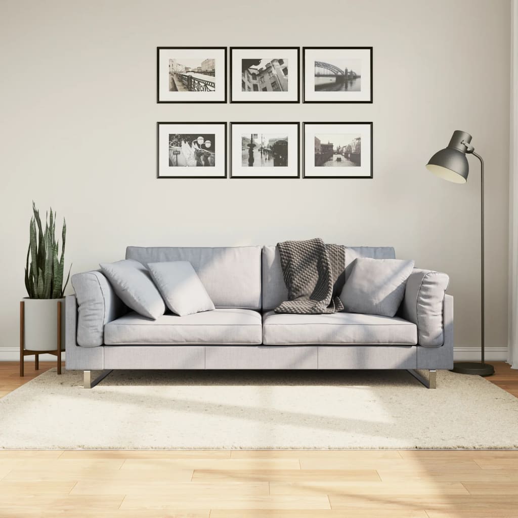 foto del prodotto tappeto oviedo a pelo corto beige 140x200 cm