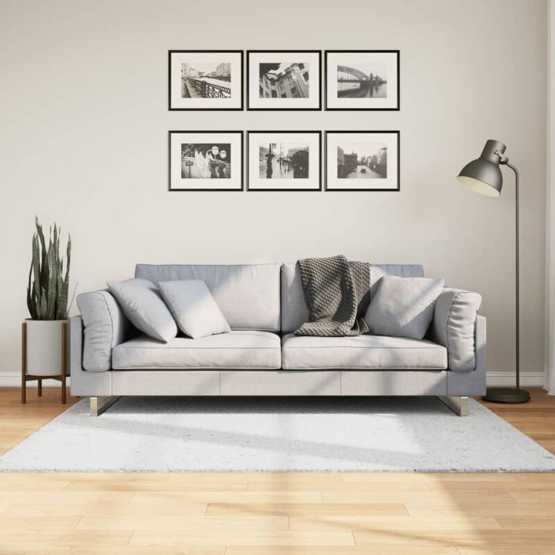 foto del prodotto tappeto oviedo a pelo corto crema 120x170 cm vidaxl
